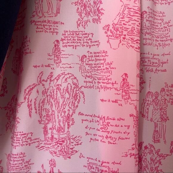 Lilly Pulitzer Navy Blue Button Blazer Preowned - Picture 5 of 9